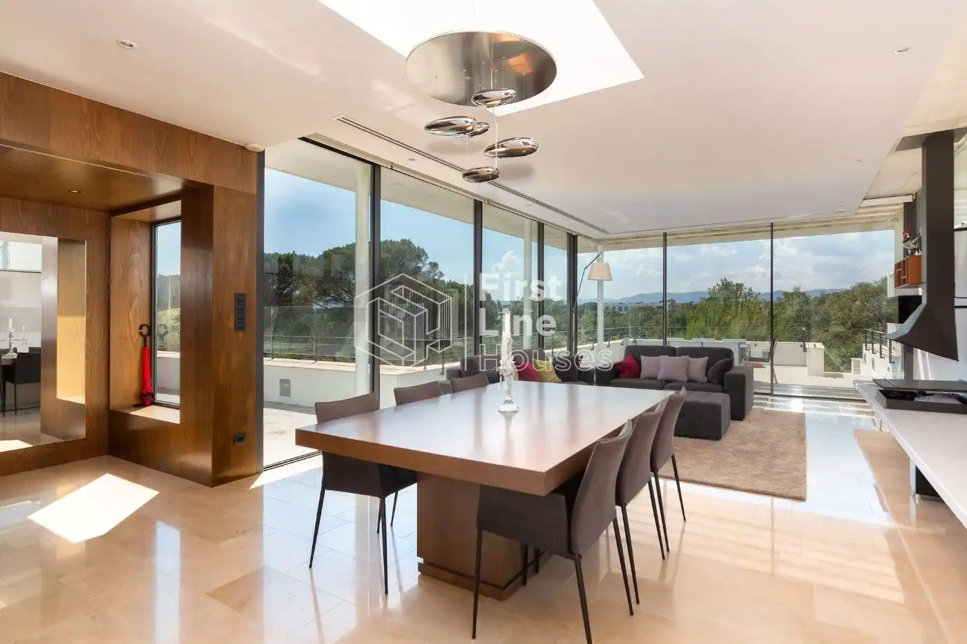 Comedor de Casa o chalet en venta en Caldes de Malavella con Aire acondicionado, Calefacción y Terraza