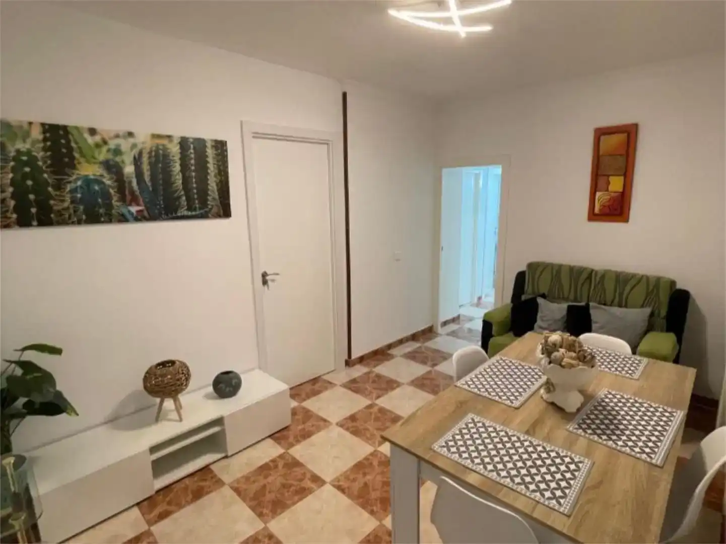 Sala d'estar de Pis de lloguer en Fuenlabrada amb Moblat, Forn i Rentadora