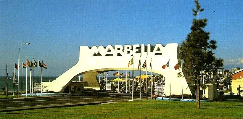 Vista exterior de Planta baixa de lloguer en Marbella amb Aire condicionat, Terrassa i Moblat