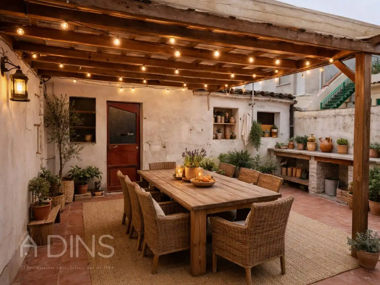 Terraza de Piso en venta en Caldes de Montbui