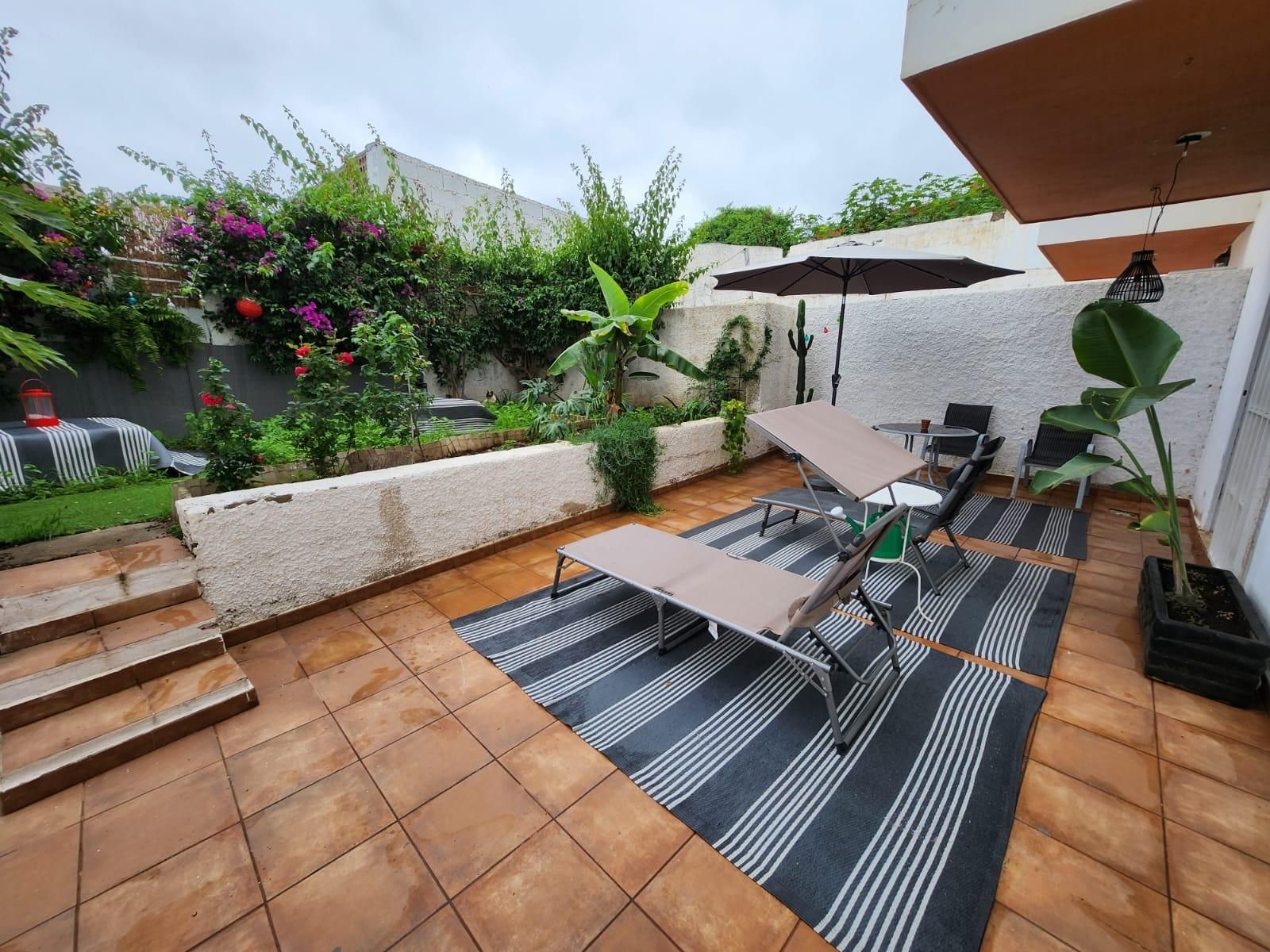 Terrassa de Planta baixa de lloguer en Los Realejos amb Jardí privat