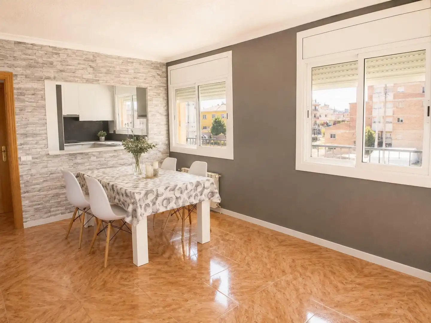 Comedor de Piso en venta en Mollet del Vallès con Aire acondicionado, Calefacción y Balcón