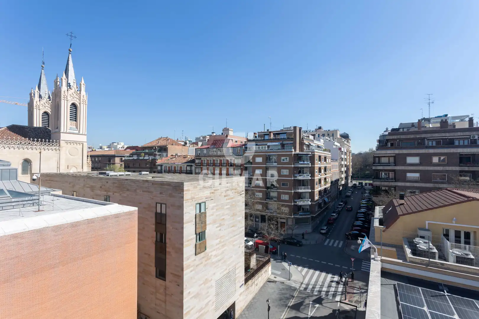 Exterior view of Attic for sale in Madrid  with Heating and Balcony