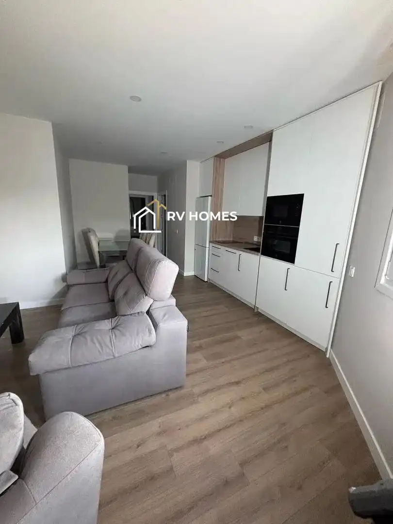 Living room of Flat for rent in Cáceres  with Air Conditioner and Furnished