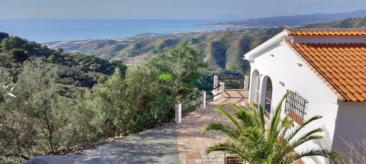 Vista exterior de Finca rústica de alquiler en Torrox con Terraza