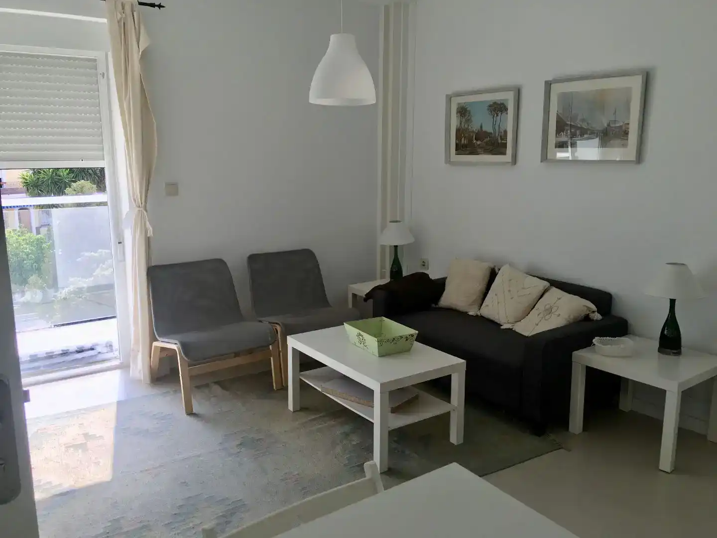 Sala de estar de Casa adosada en venta en Motril con Amueblado, Horno y Lavadora
