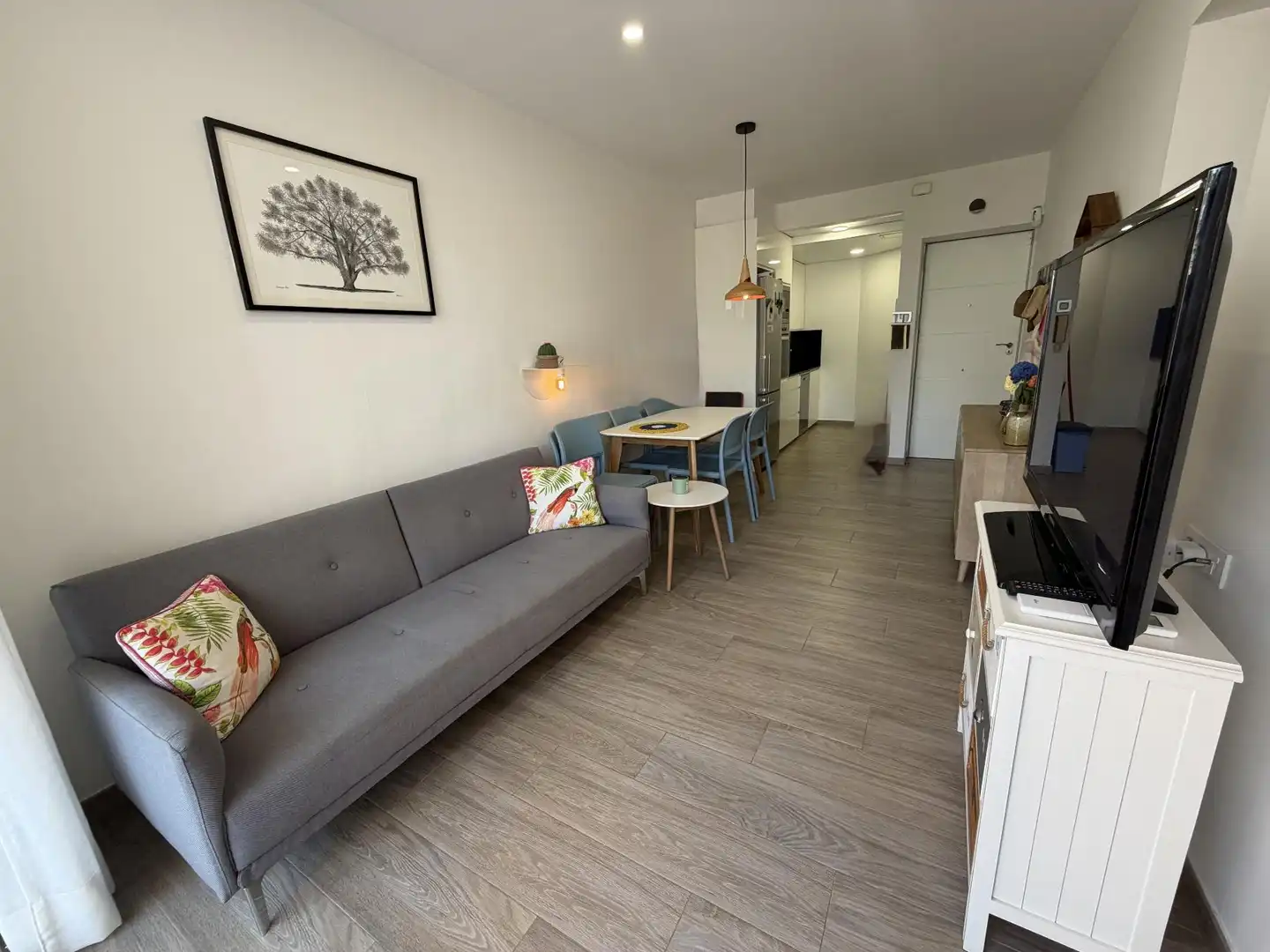 Wohnzimmer von Wohnungen zum Verkauf in El Vendrell mit Klimaanlage, Heizung und Terrasse