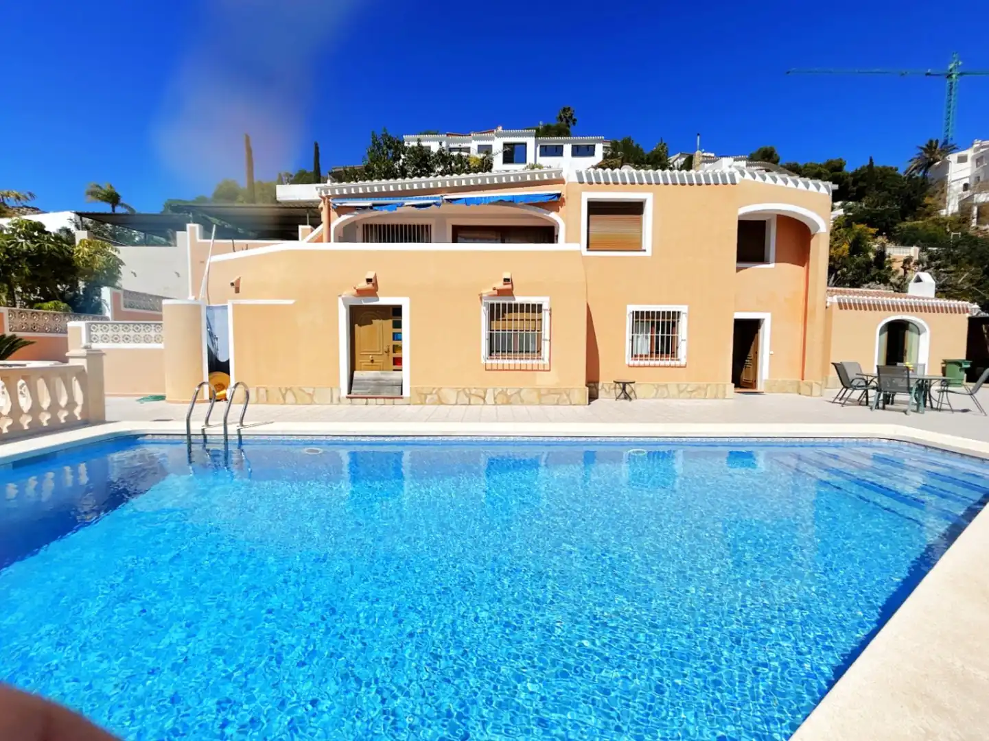 Swimming pool of Houses for rent in Jávea / Xàbia  with Air Conditioner, Heating and Private garden