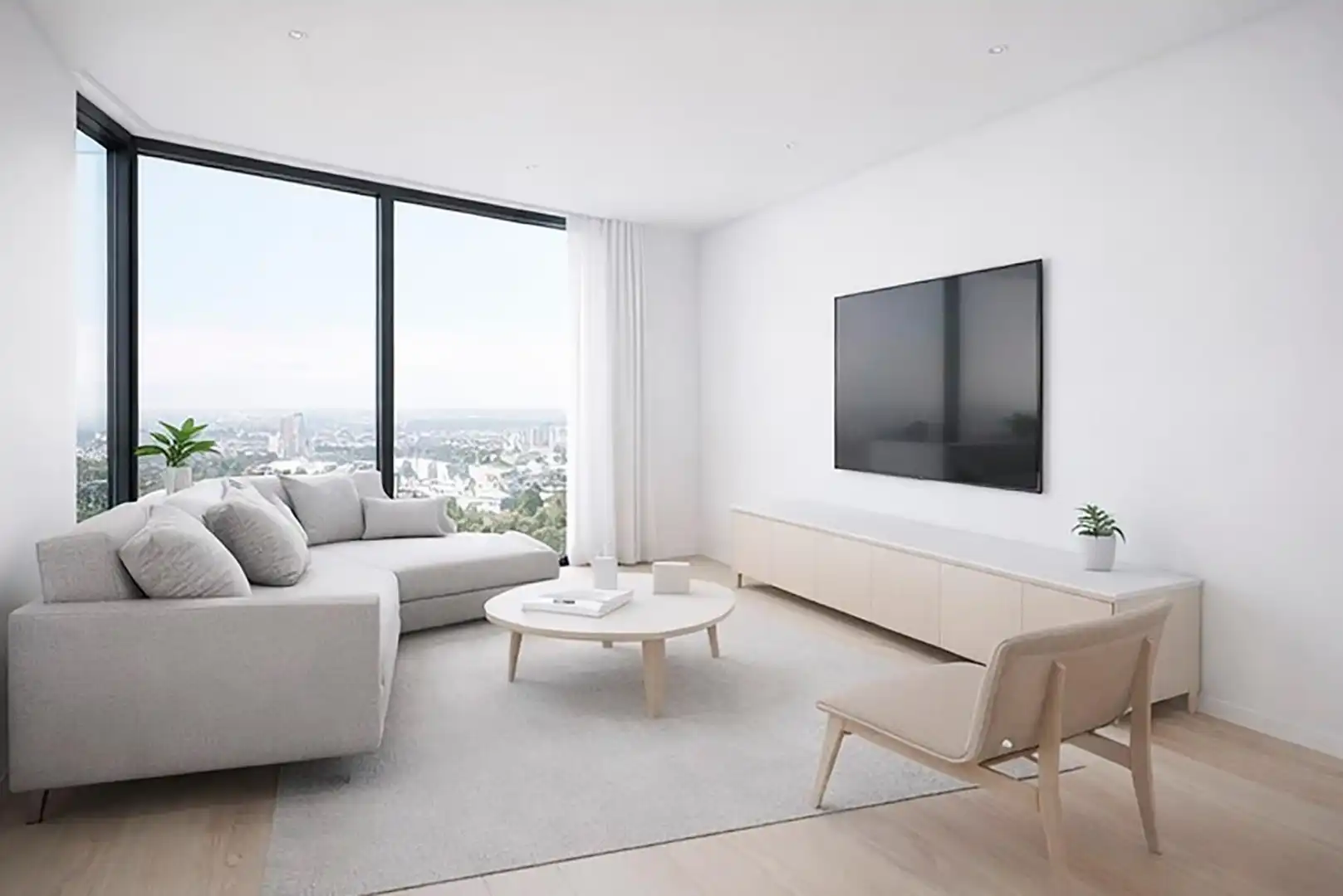 Sala de estar de Ático en venta en Mazarrón con Trastero