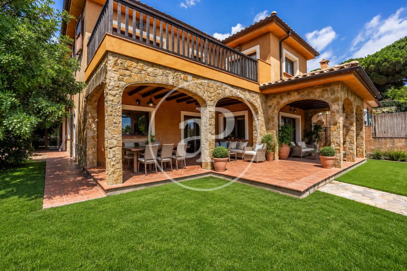 Terraza de Casa o chalet en venta en Argentona con Aire acondicionado, Calefacción y Jardín privado