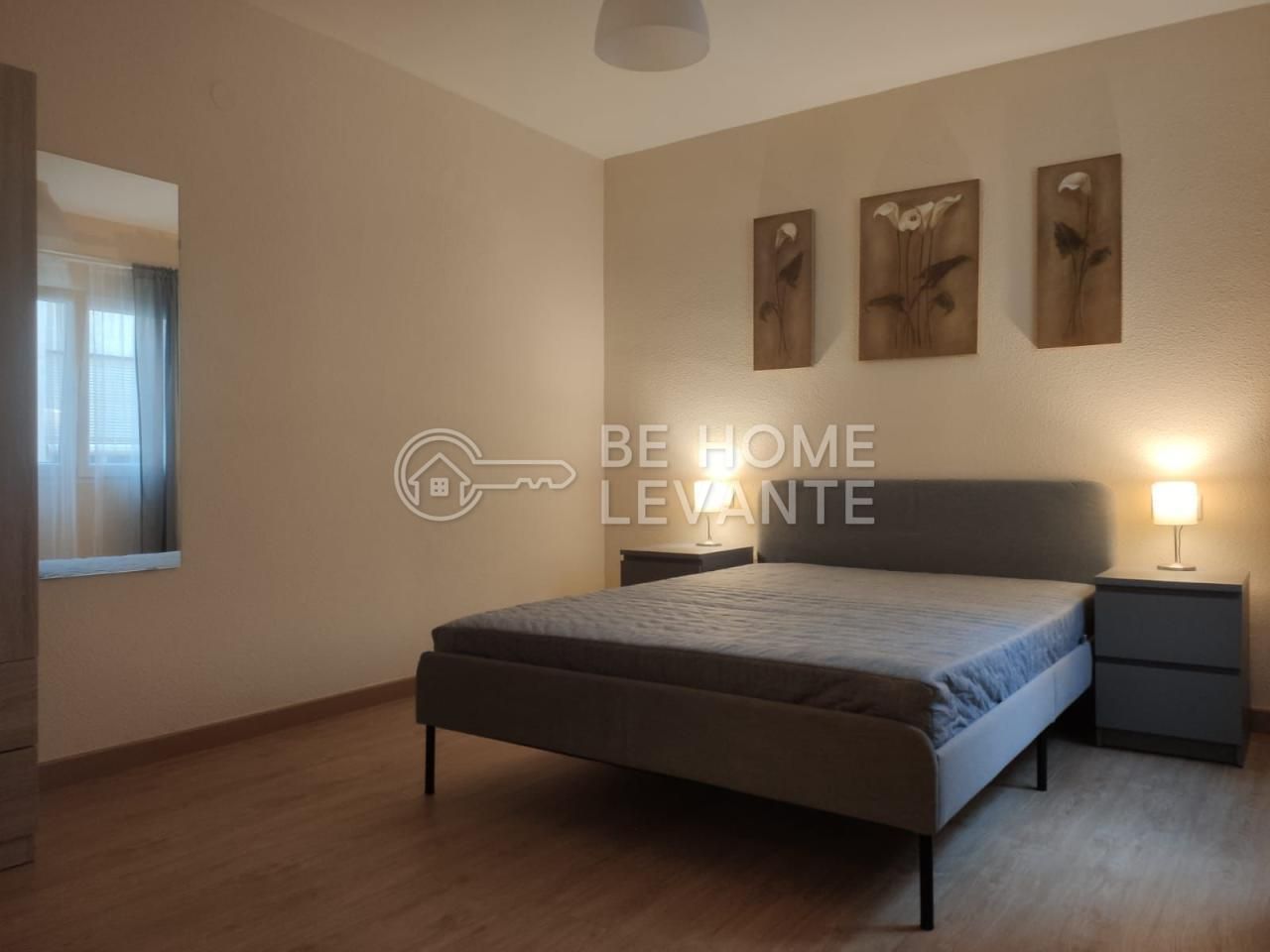 Dormitori de Pis de lloguer en Alicante / Alacant amb Aire condicionat, Calefacció i Moblat