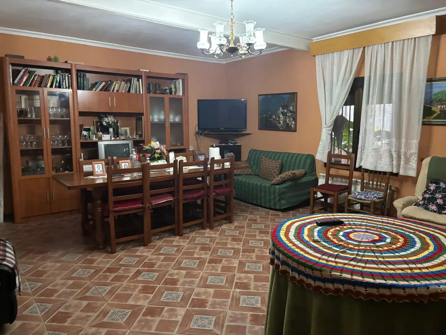 Comedor de Casa o chalet de alquiler en Villarrobledo con Calefacción, Jardín privado y Terraza
