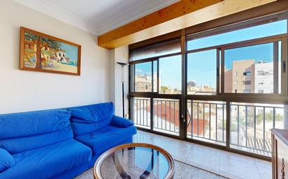 Living room of Flat for sale in Burjassot  with Terrace and Balcony