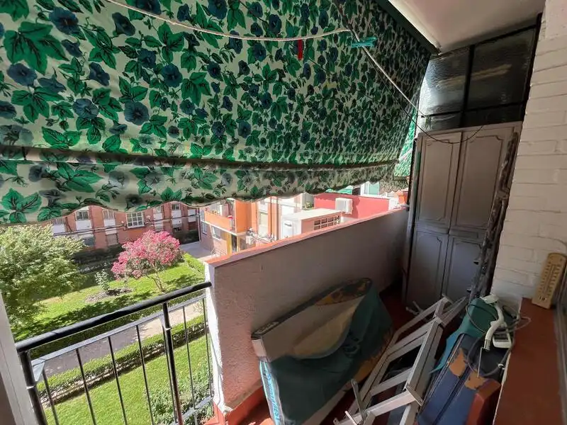 Terrasse von Wohnung zur Miete in Madrid mit Klimaanlage, Terrasse und Möbliert