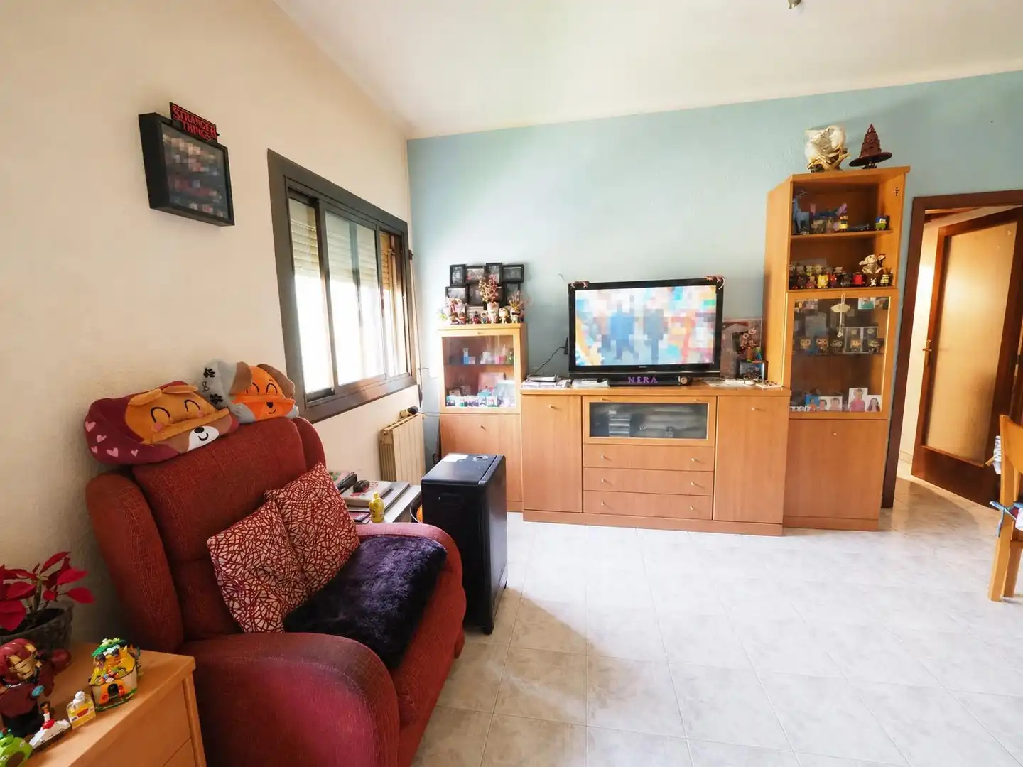Sala d'estar de Pis en venda en Barcelona