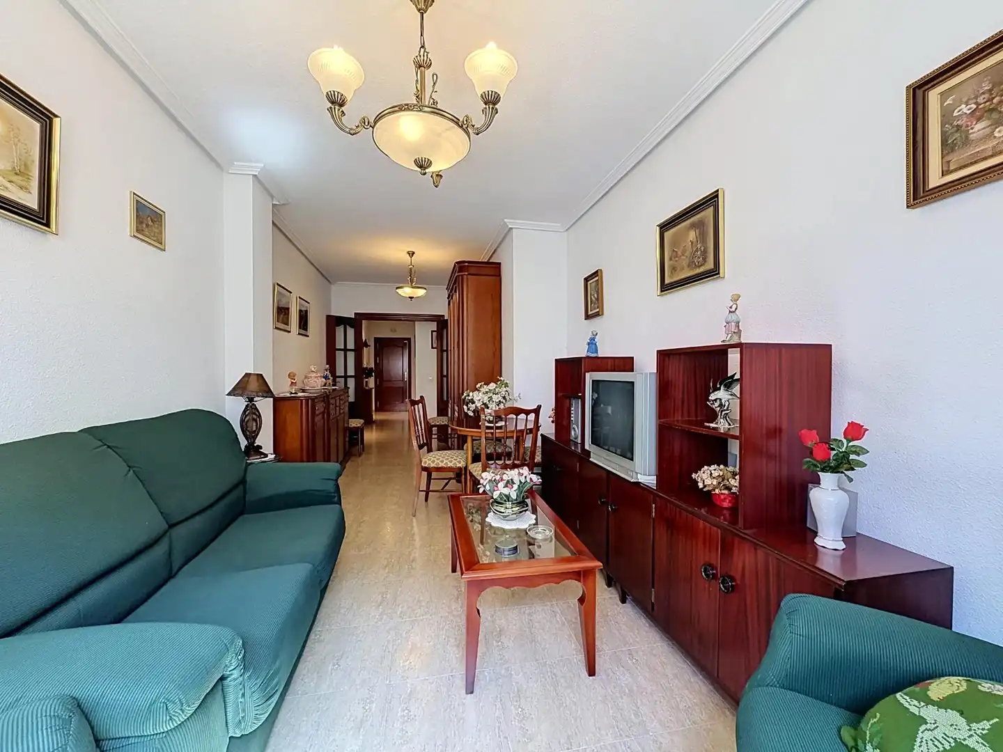 Sala d'estar de Pis en venda en Ciudad Jardín - Tagarete - El Zapillo