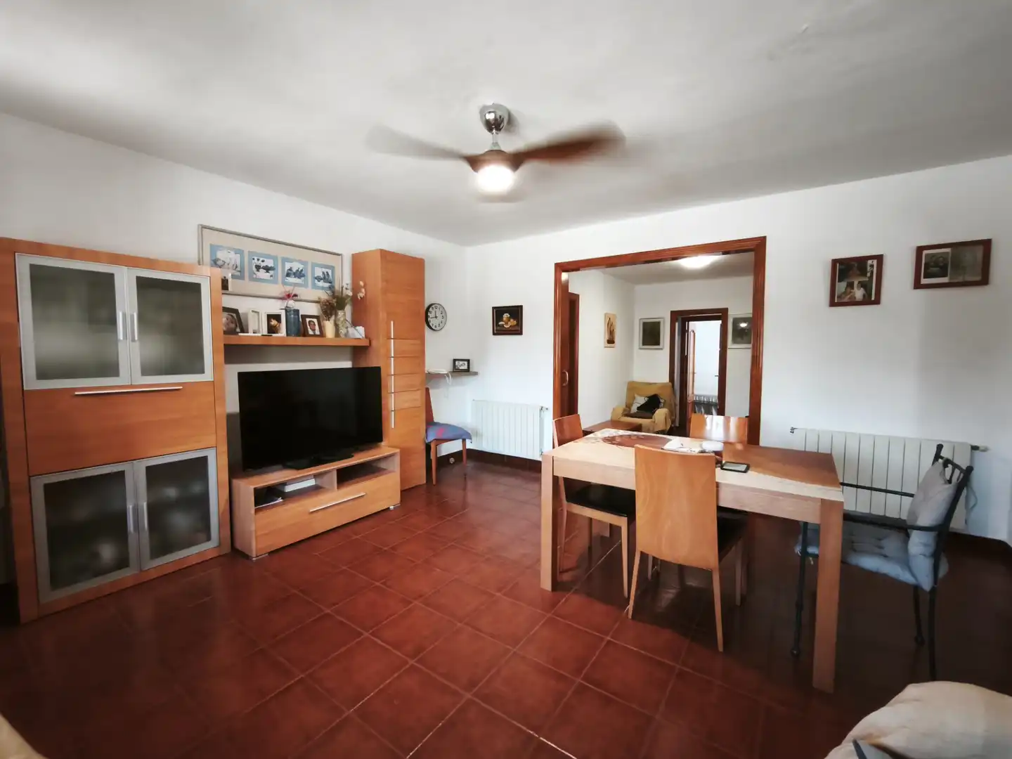 Sala d'estar de Casa o xalet en venda en Santa Oliva amb Aire condicionat, Calefacció i Jardí privat