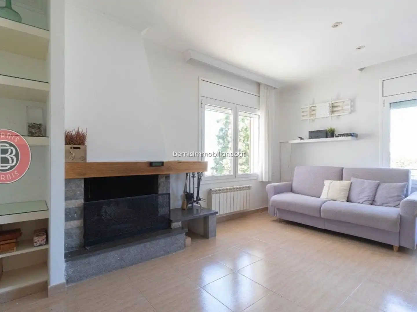 Sala de estar de Casa o chalet en venta en Piera con Jardín privado y Trastero