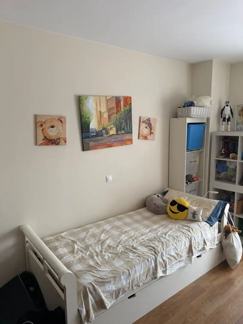 Schlafzimmer von Haus oder Chalet zum Verkauf in Meco mit Klimaanlage, Heizung und Terrasse