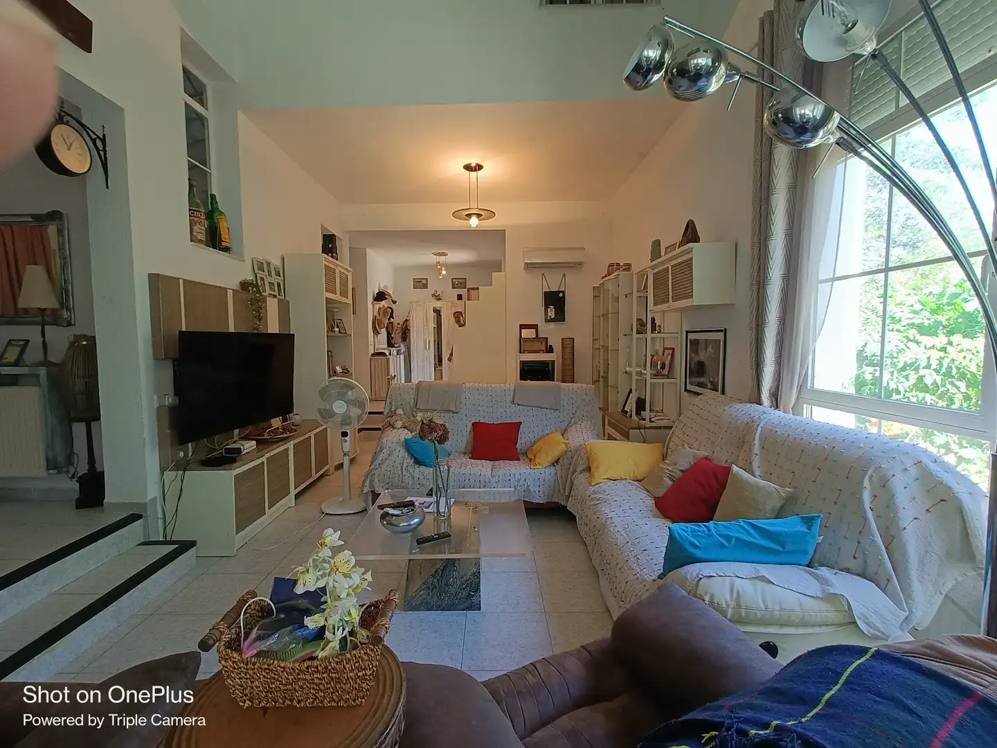 Sala d'estar de Casa o xalet en venda en Nambroca amb Calefacció, Jardí privat i Moblat