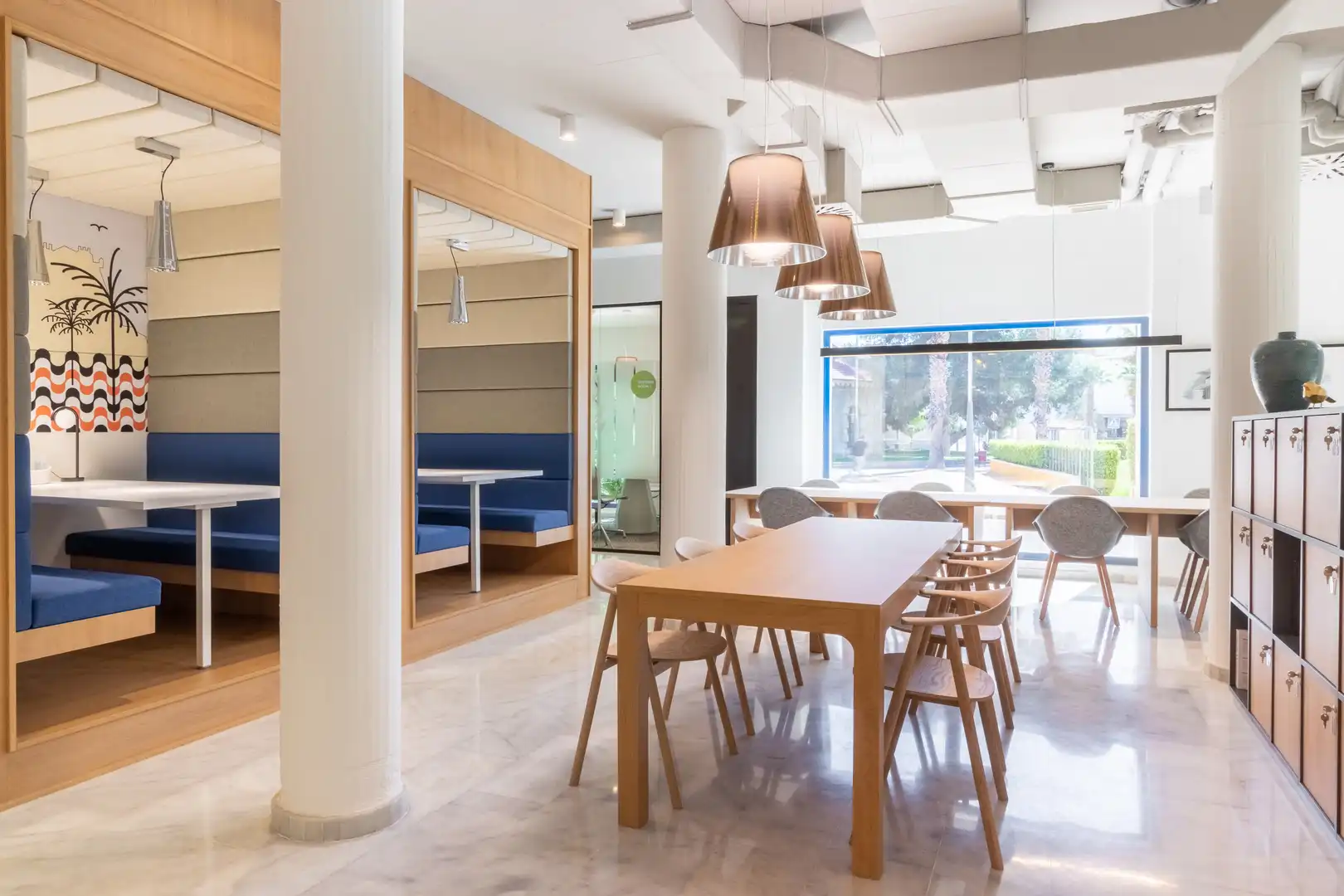 Comedor de Oficina de alquiler en Alicante / Alacant con Aire acondicionado, Calefacción y Amueblado