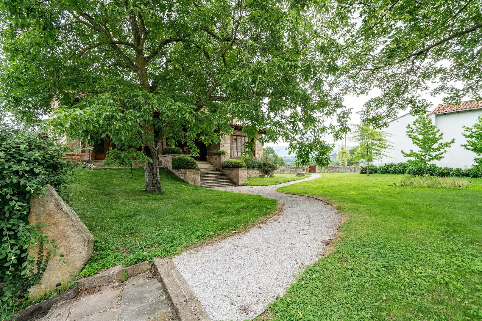 Vista exterior de Casa o chalet en venta en Bárcena de Pie de Concha con Calefacción, Jardín privado y Terraza