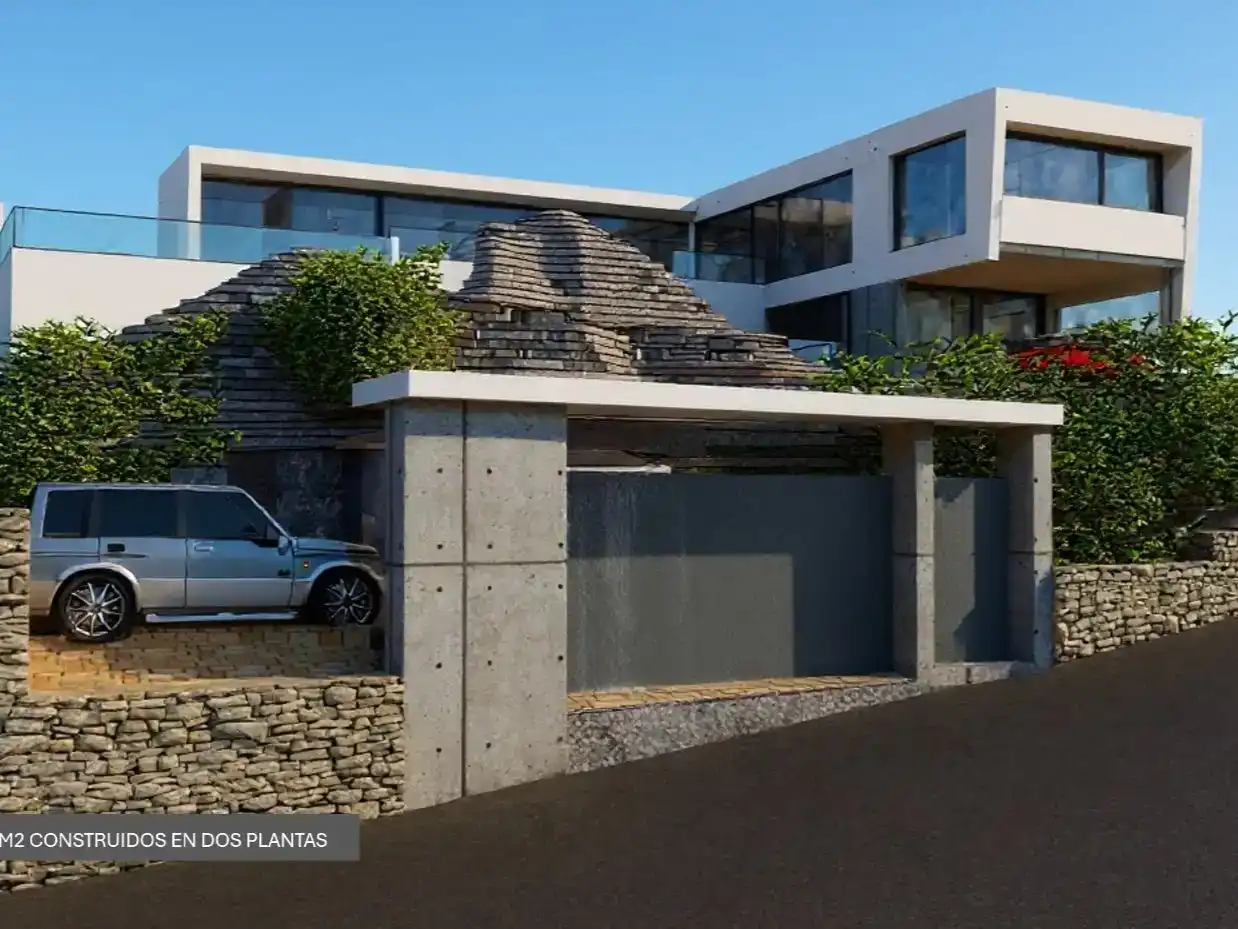 Vista exterior de Casa o chalet en venta en Torrelodones con Aire acondicionado y Piscina