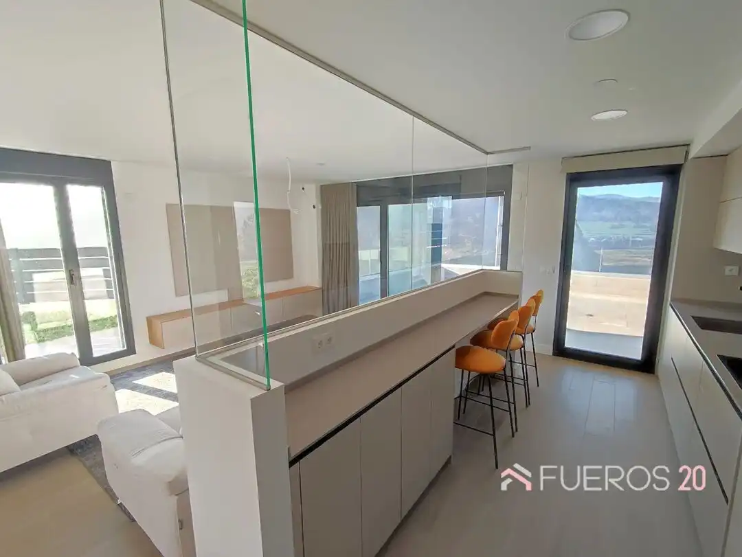 Cocina de Casa adosada en venta en Zierbena con Calefacción, Jardín privado y Terraza
