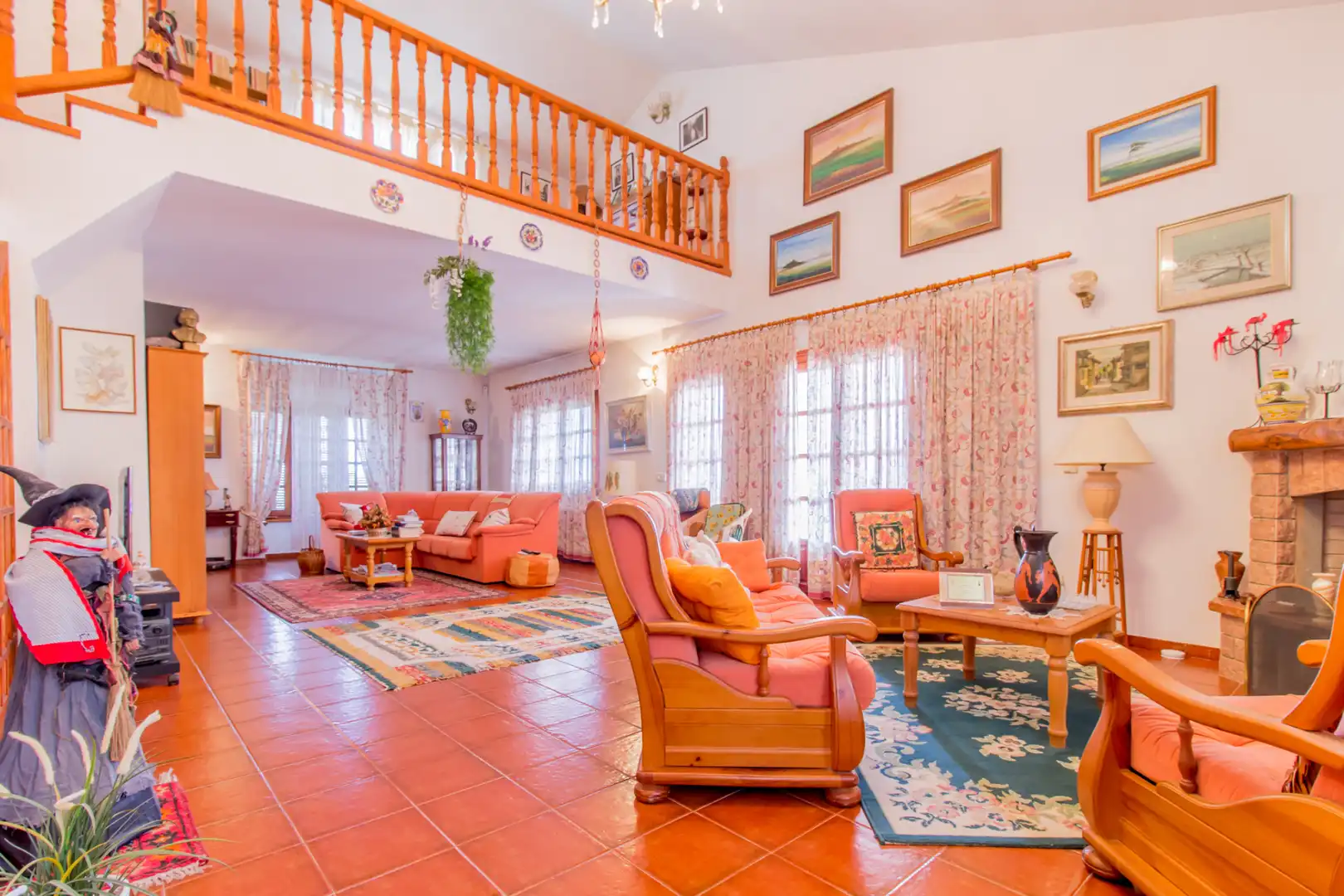 Sala d'estar de Casa o xalet en venda en Valdemorillo amb Calefacció, Forn i Rentadora