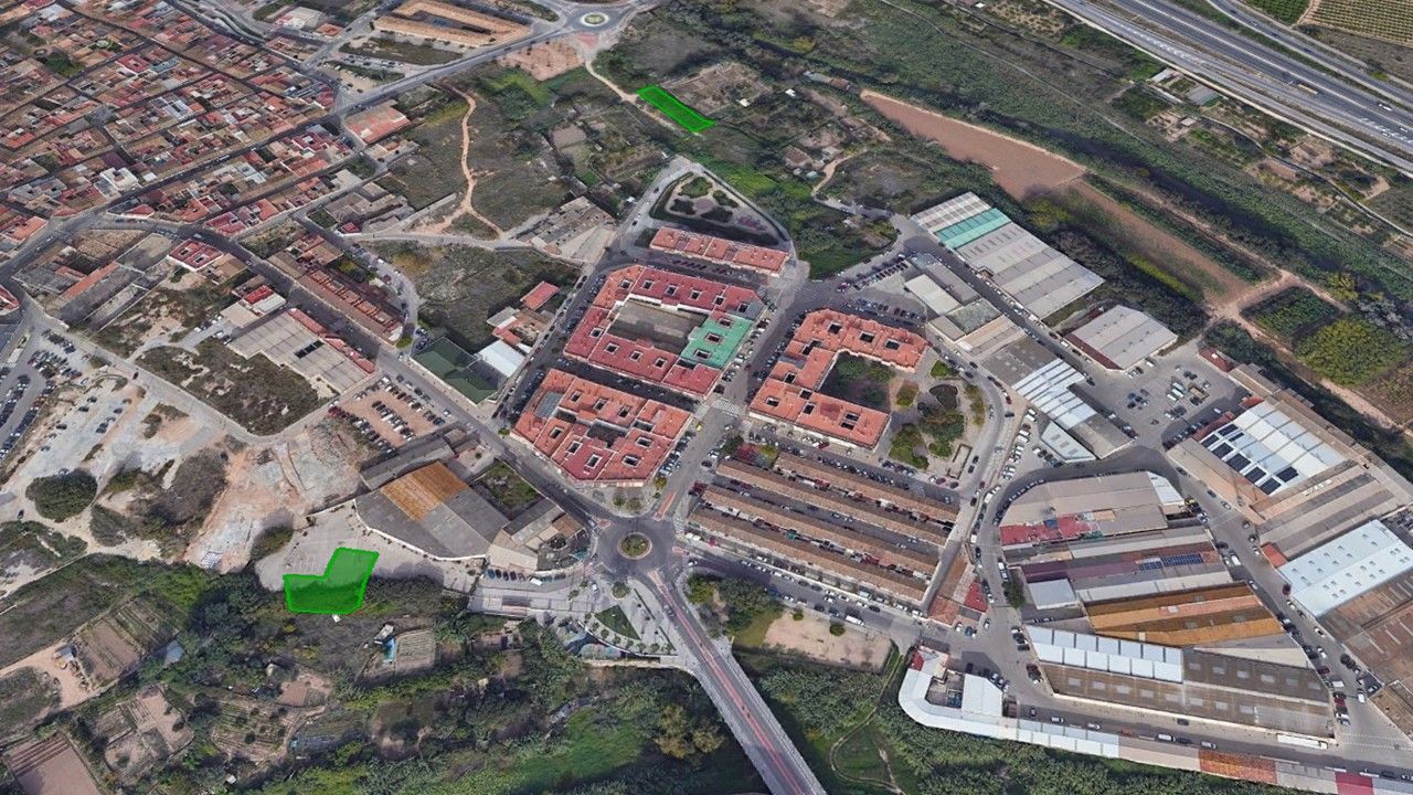 Vista exterior de Terreno en venta en Manises