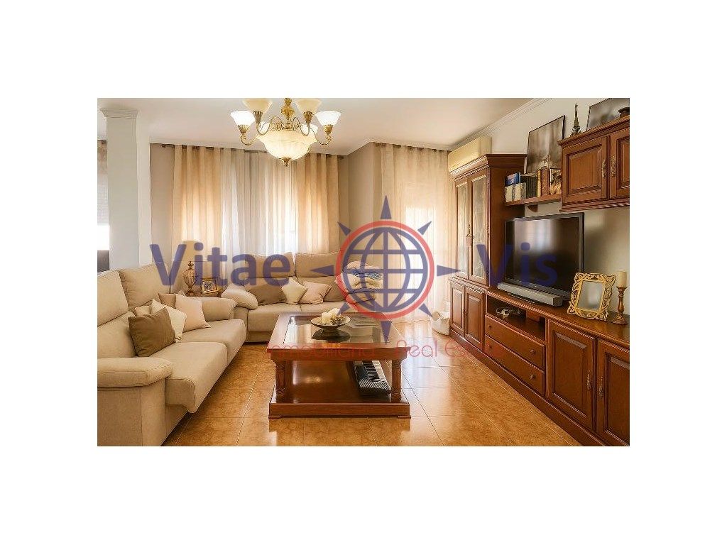 Living room of Flat for sale in Lorca  with Furnished and Balcony
