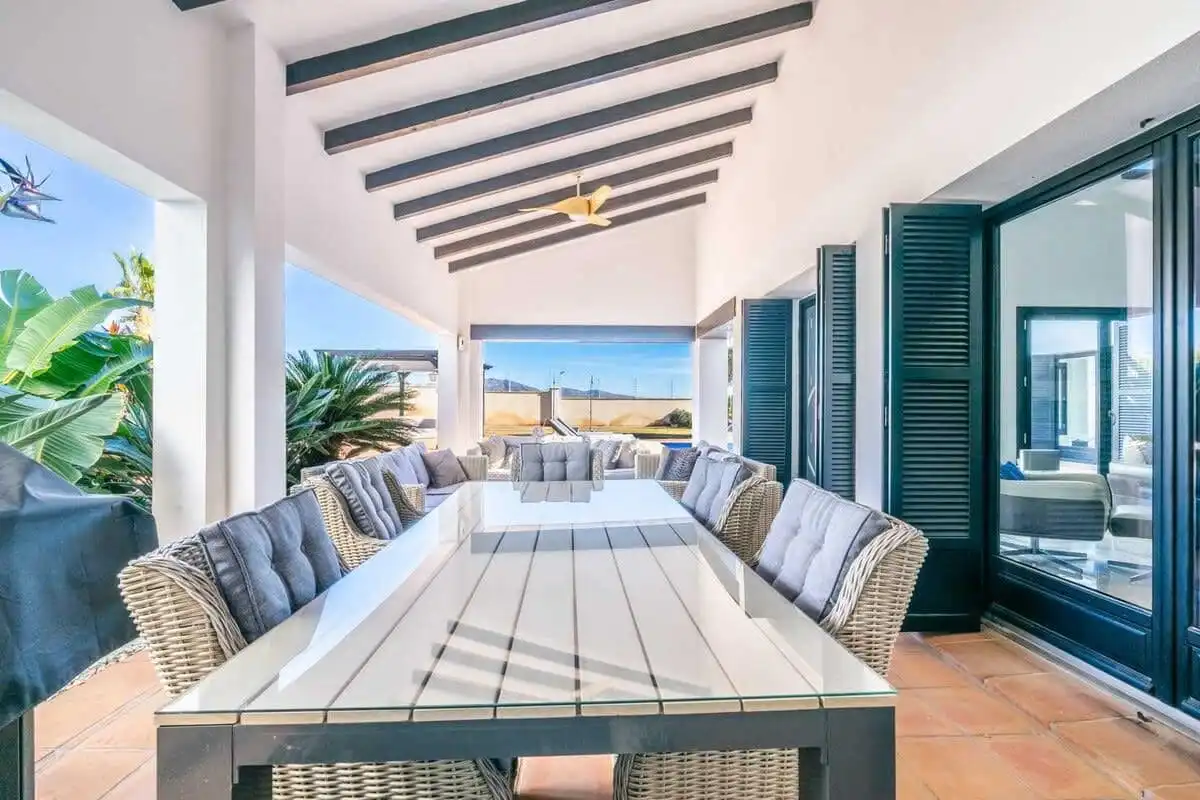 Terrassa de Casa o xalet en venda en Murcia