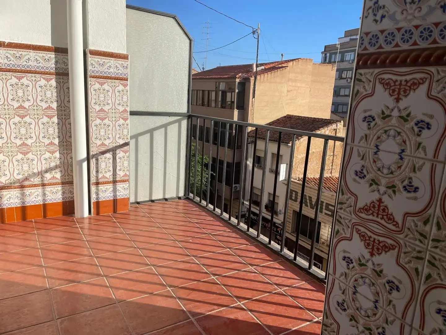 Balcony of Flat for rent in Almansa