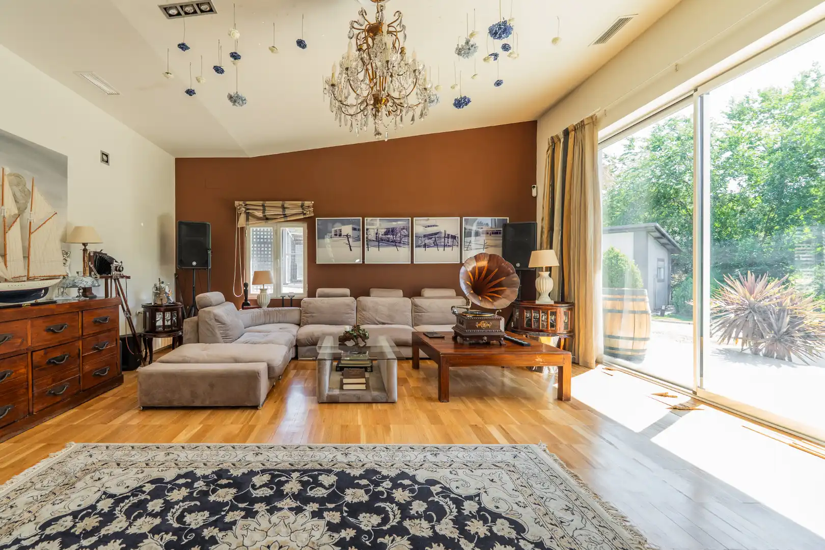 Living room of Houses for sale in Algete  with Private garden, Terrace and Swimming Pool