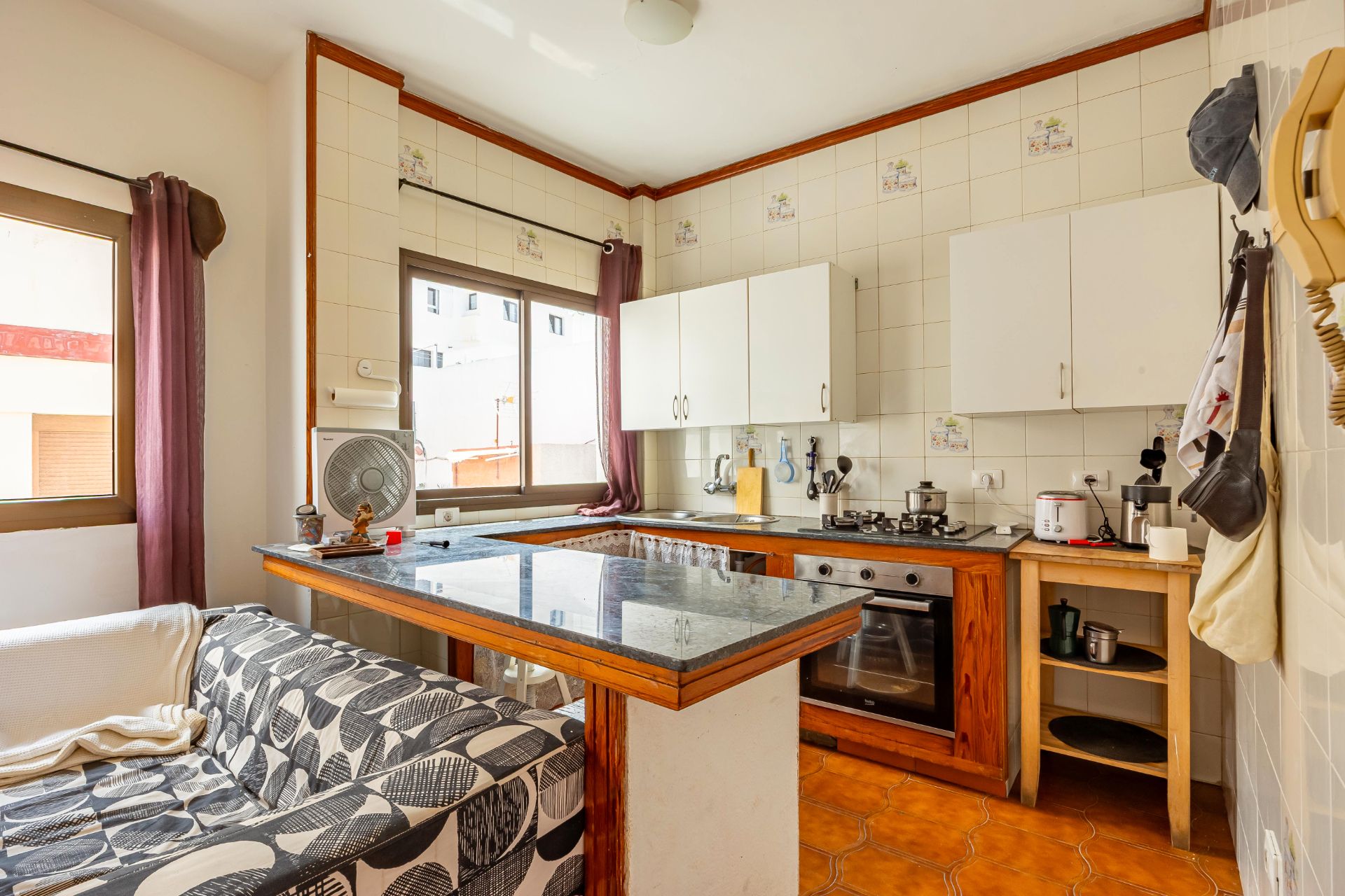 Kitchen of Attic for sale in Las Palmas de Gran Canaria  with Terrace, Oven and Balcony