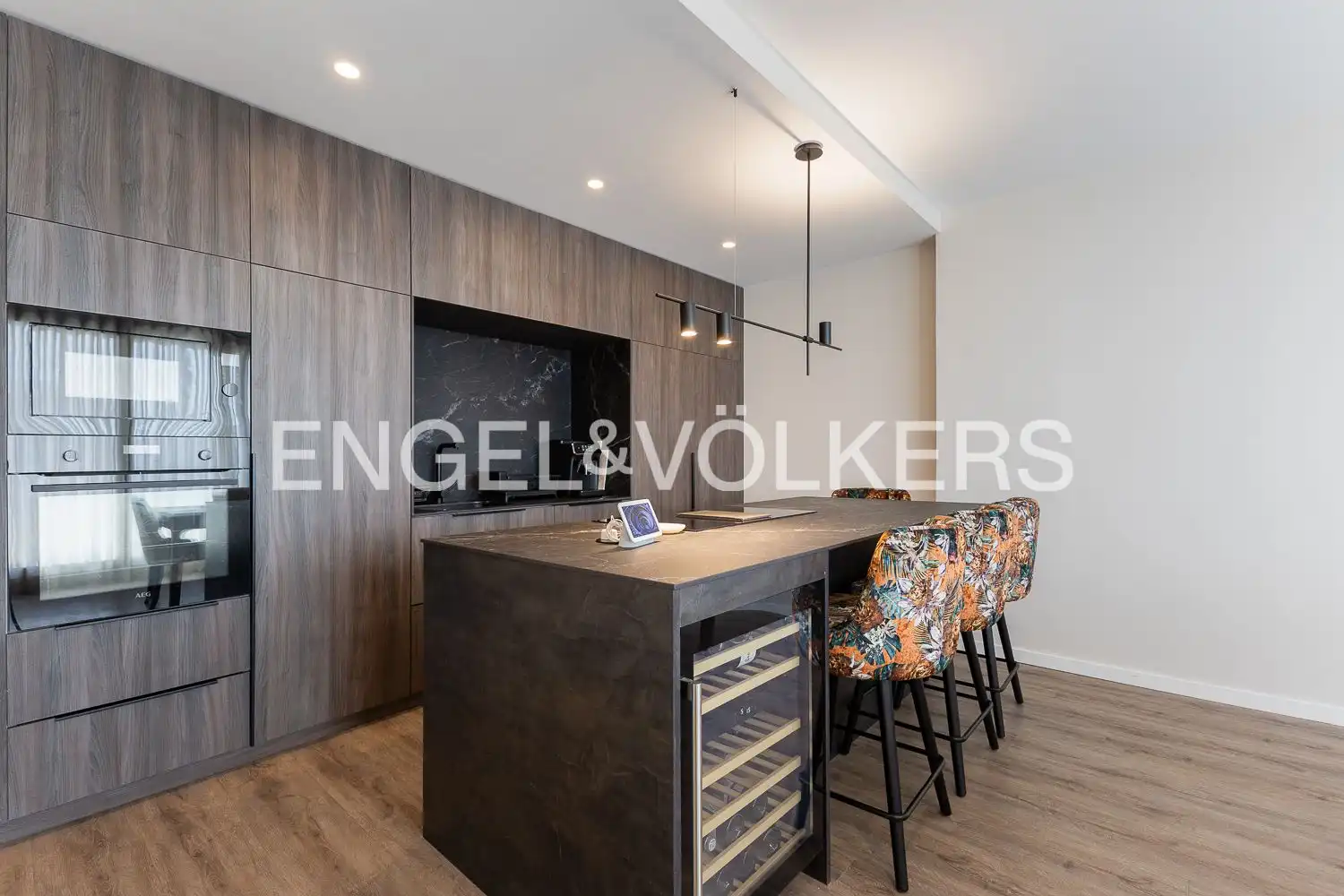 Küche von Wohnung zum Verkauf in Valencia mit Klimaanlage, Heizung und Terrasse