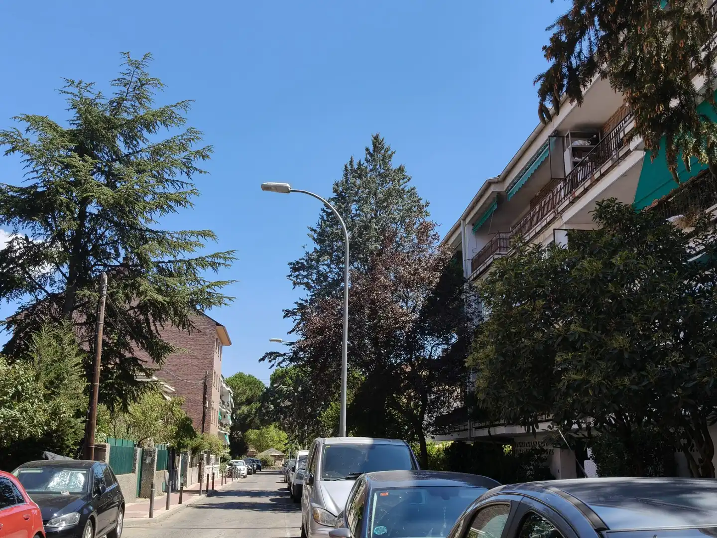 Vista exterior de Pis en venda en Collado Villalba amb Calefacció, Terrassa i Traster