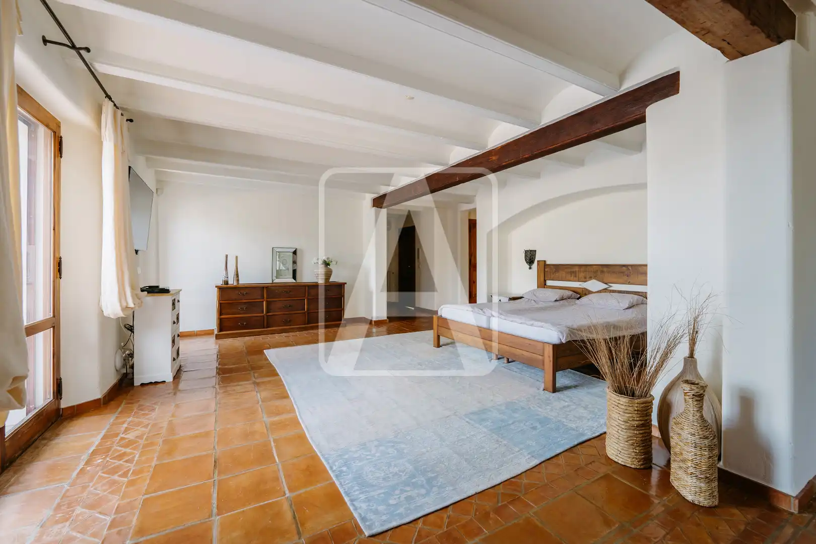 Habitación de Finca rústica en venta en Benissa con Aire acondicionado, Calefacción y Jardín privado
