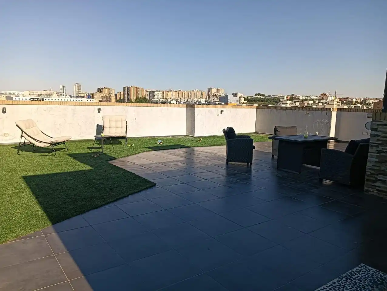 Terraza de Ático en venta en Zaragoza con Aire acondicionado, Calefacción y Parquet