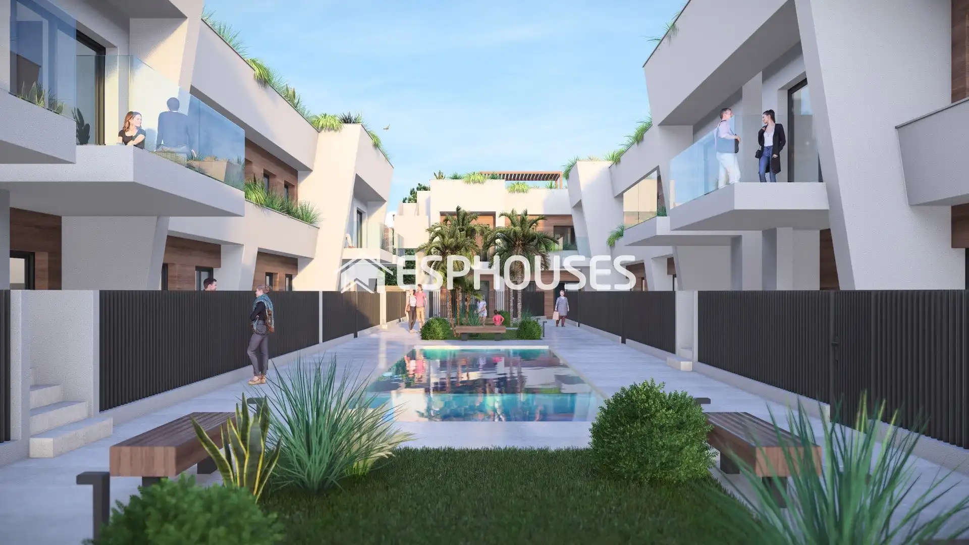 Exterior view of Ground floor for sale in Torre-Pacheco  with Air Conditioner, Terrace and Balcony