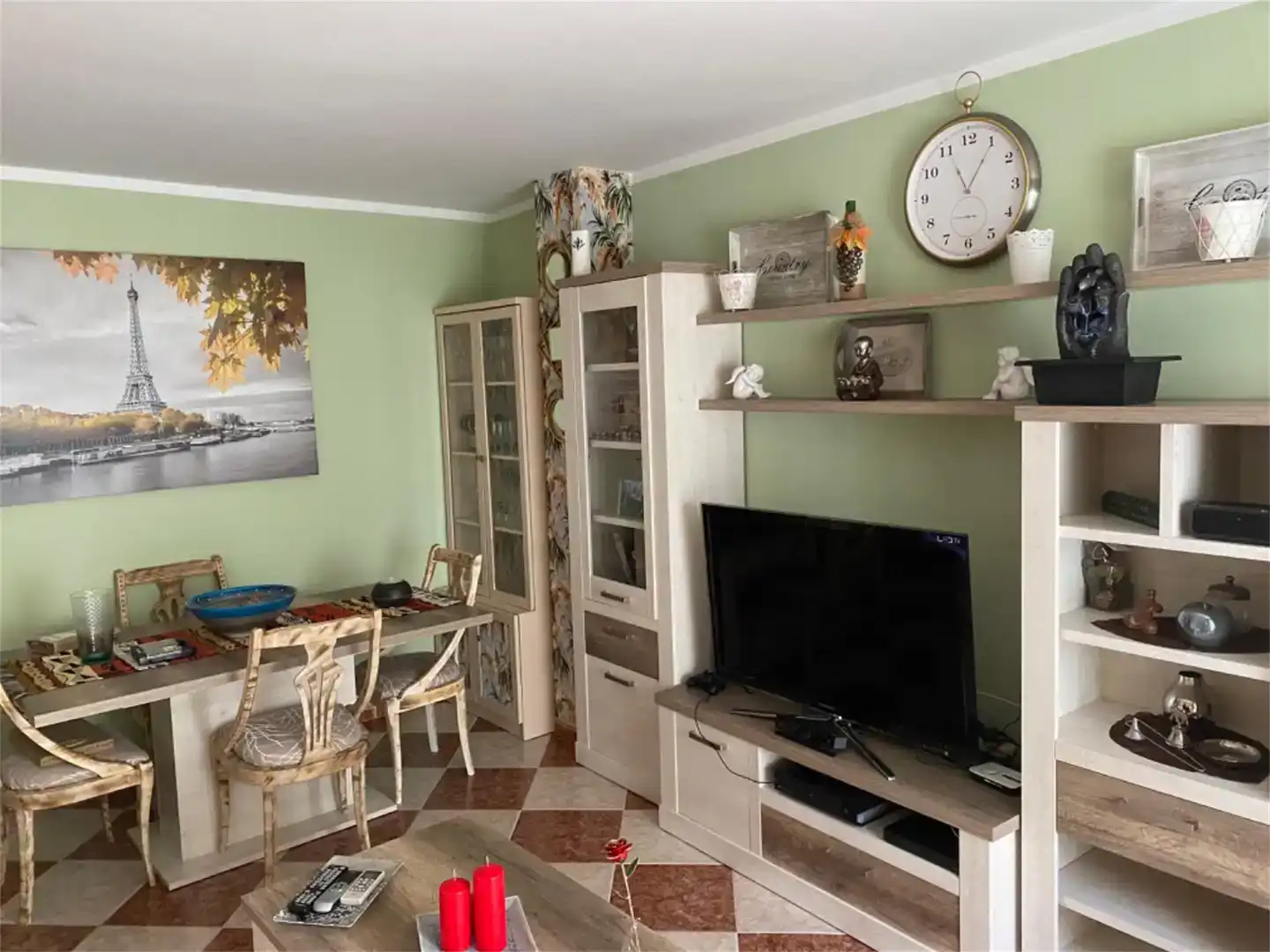 Sala de estar de Piso en venta en Canillas de Aceituno con Aire acondicionado