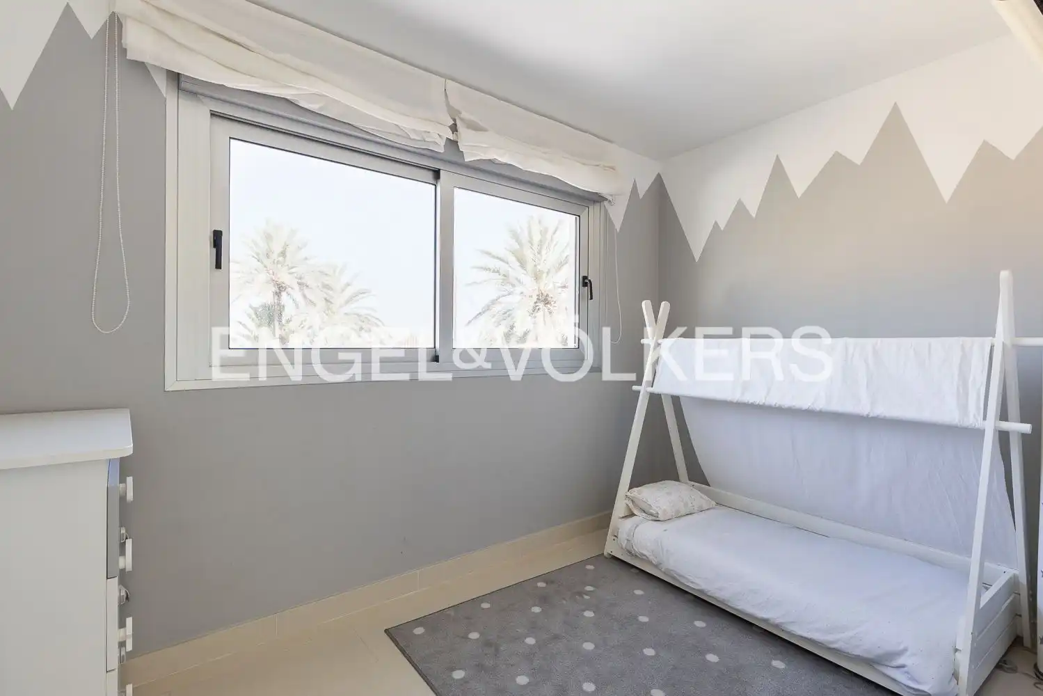 Bedroom of Houses for rent in Dénia  with Air Conditioner, Heating and Private garden