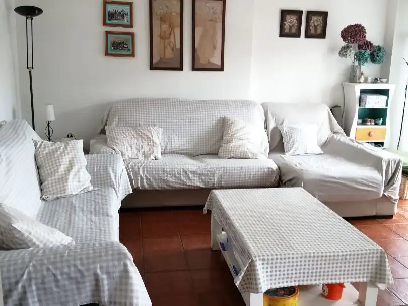 Sala d'estar de Casa adosada en venda en Marina de Cudeyo amb Calefacció, Jardí privat i Terrassa