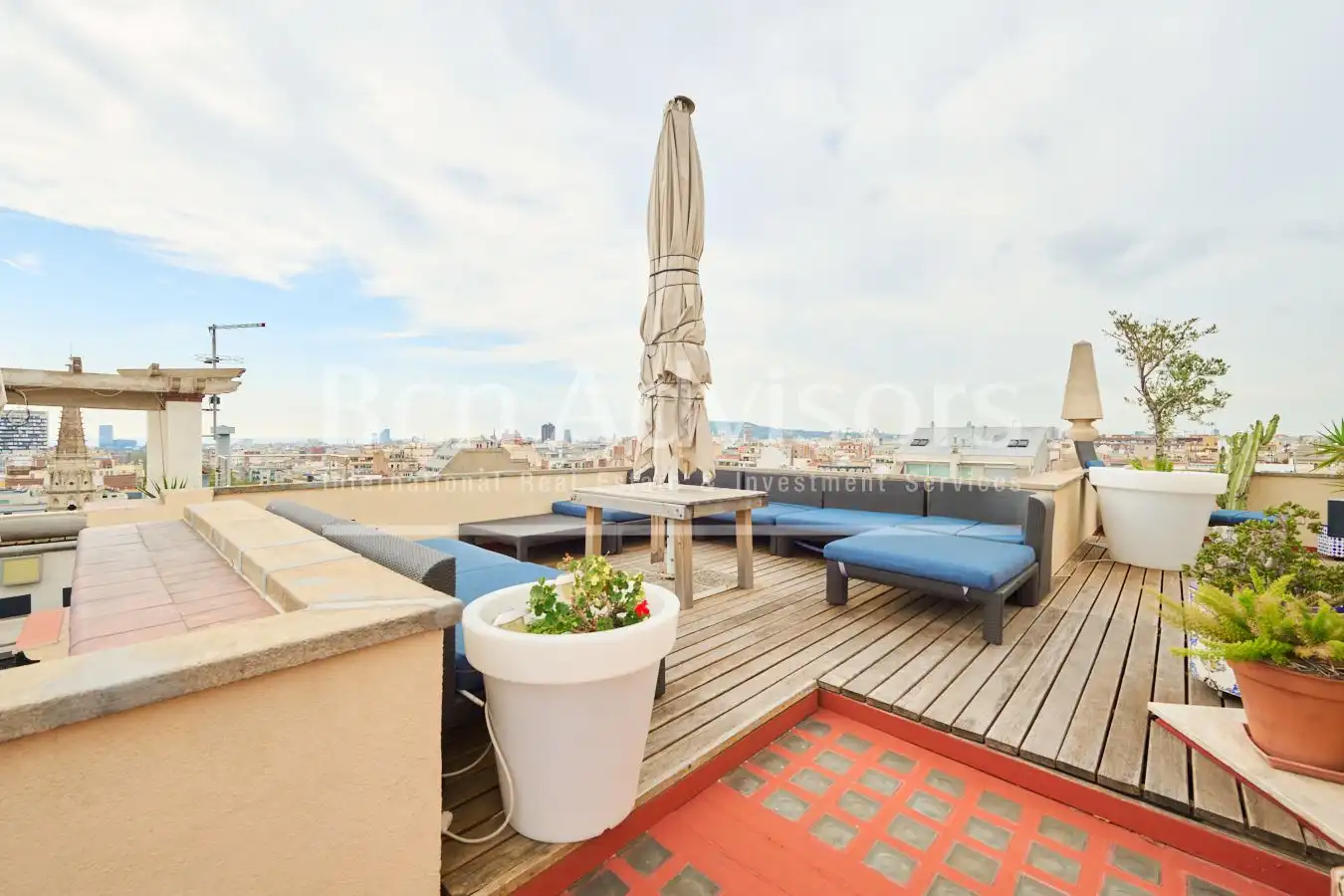 Terrace of Attic for sale in Barcelona  with Air Conditioner, Heating and Parquet flooring