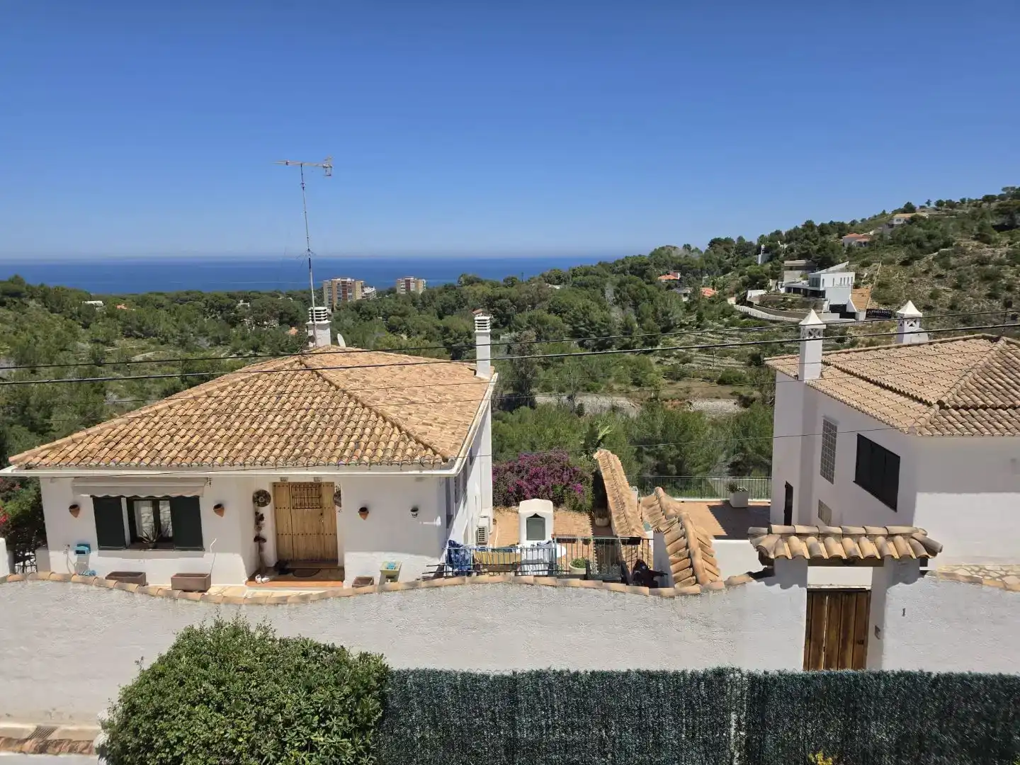 Vista exterior de Casa o chalet en venta en Dénia con Aire acondicionado, Jardín privado y Trastero