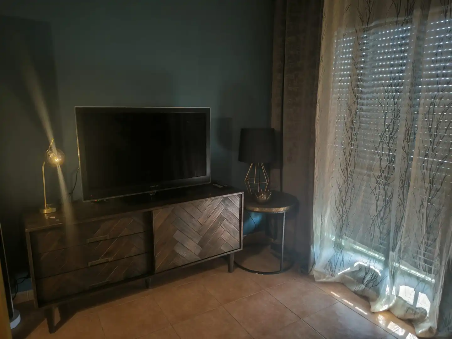 Sala d'estar de Apartament en venda en A Illa de Arousa  amb Calefacció, Jardí privat i Terrassa