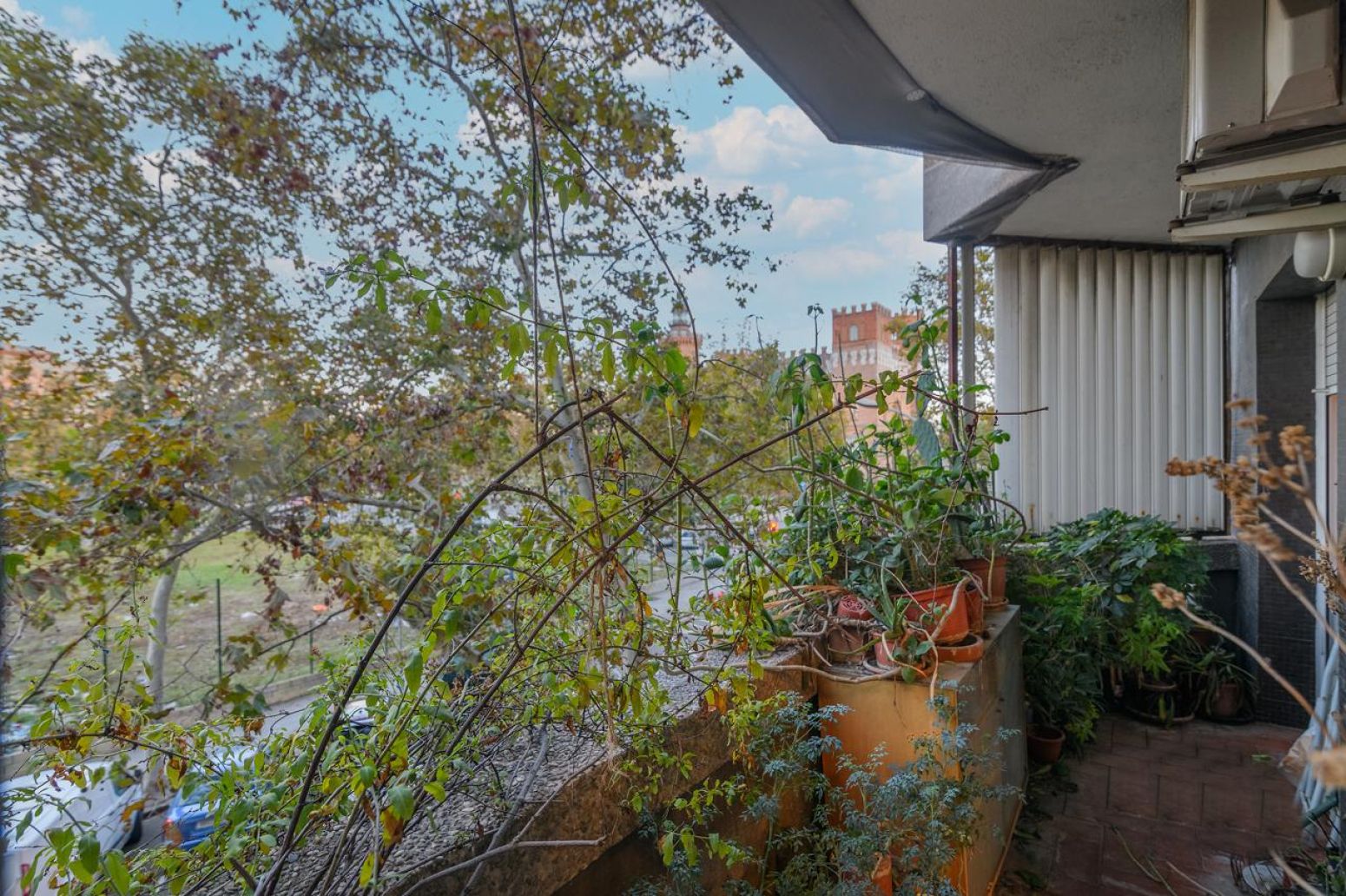 Balcony of Flat for sale in  Barcelona Capital  with Air Conditioner, Heating and Private garden