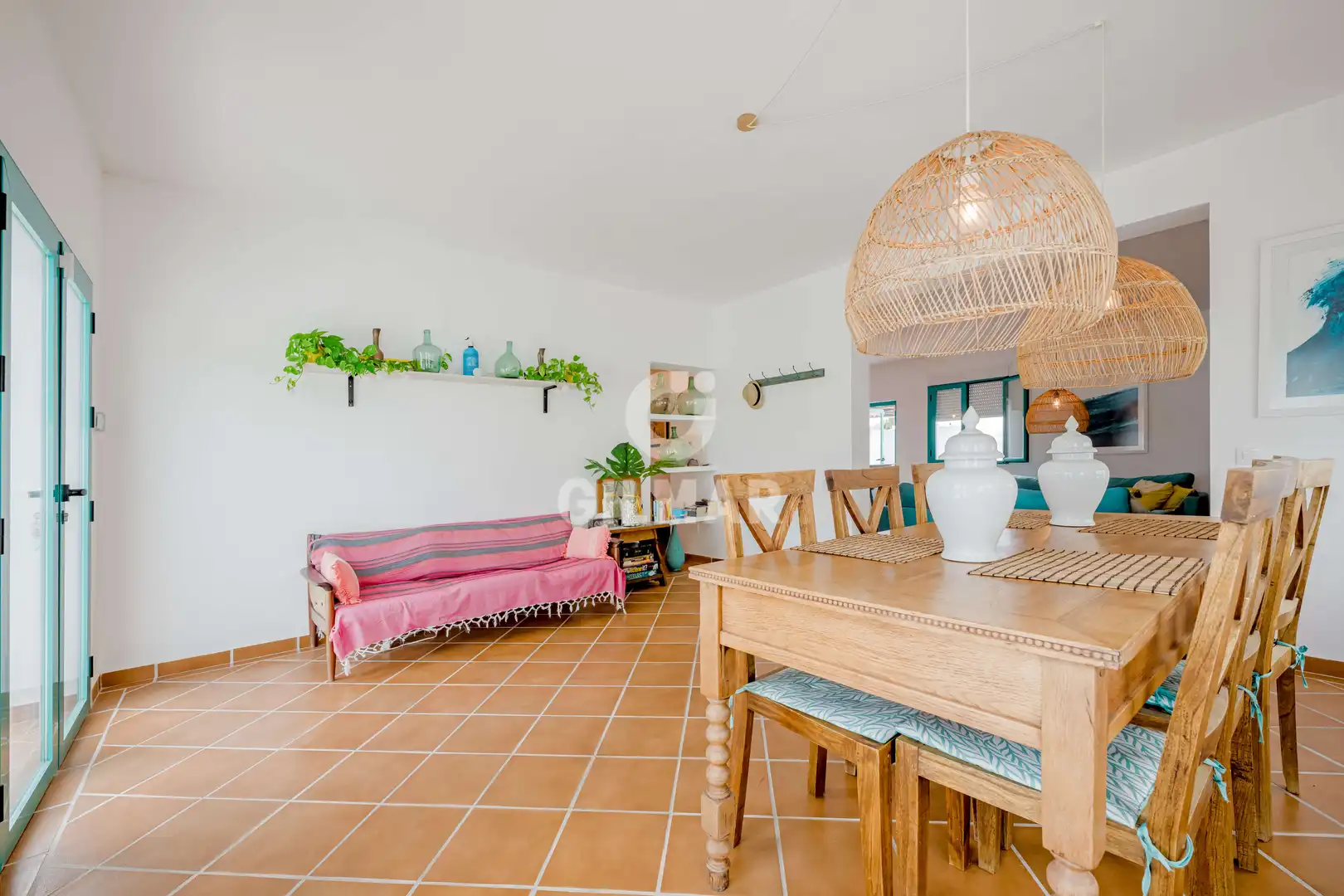 Dining room of Houses for sale in Barbate  with Heating, Private garden and Swimming Pool
