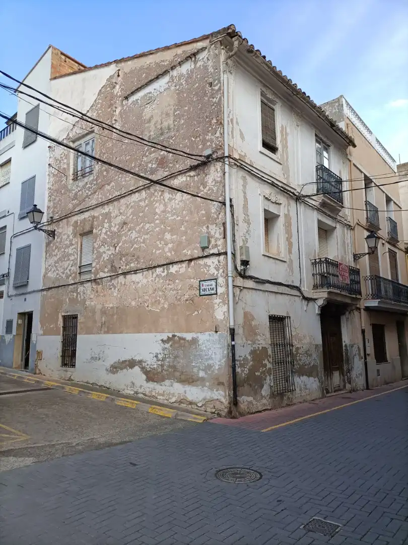 Exterior view of Houses for sale in Castellnovo  with Balcony