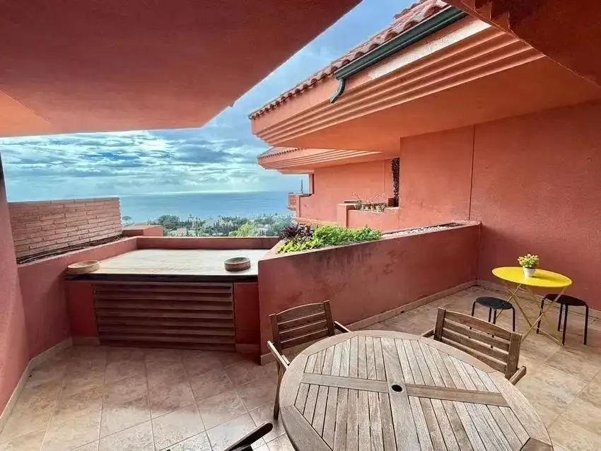 Terrace of Attic for sale in Benalmádena  with Air Conditioner, Private garden and Terrace